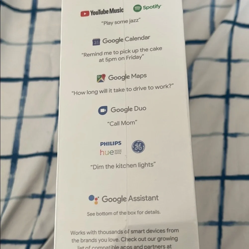 Google nest thermostat and Google nest mini second gen